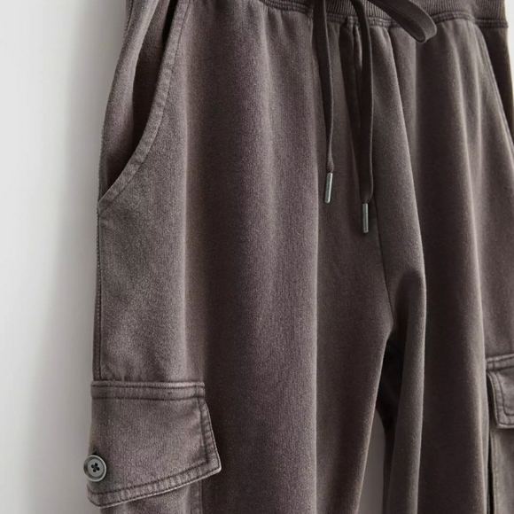 Aerie Sunwashed Fleece Cargo Jogger XL - Picture 5 of 6